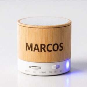 Altavoz de madera