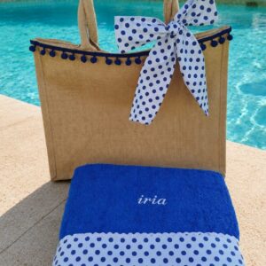 Conjunto yute topos azules