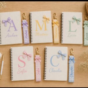 Cuadernos lazo vichy